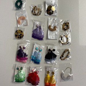 Assortment of 17 Earrings for Women